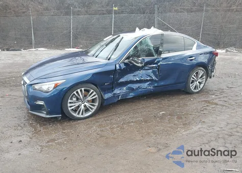 2019 Infiniti Q50 3.0T Sport from USA, damaged, VIN JN1EV7AR7KM557578
